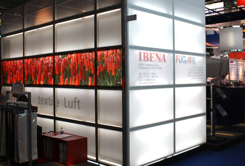 Messebau - IBENA Techtextil